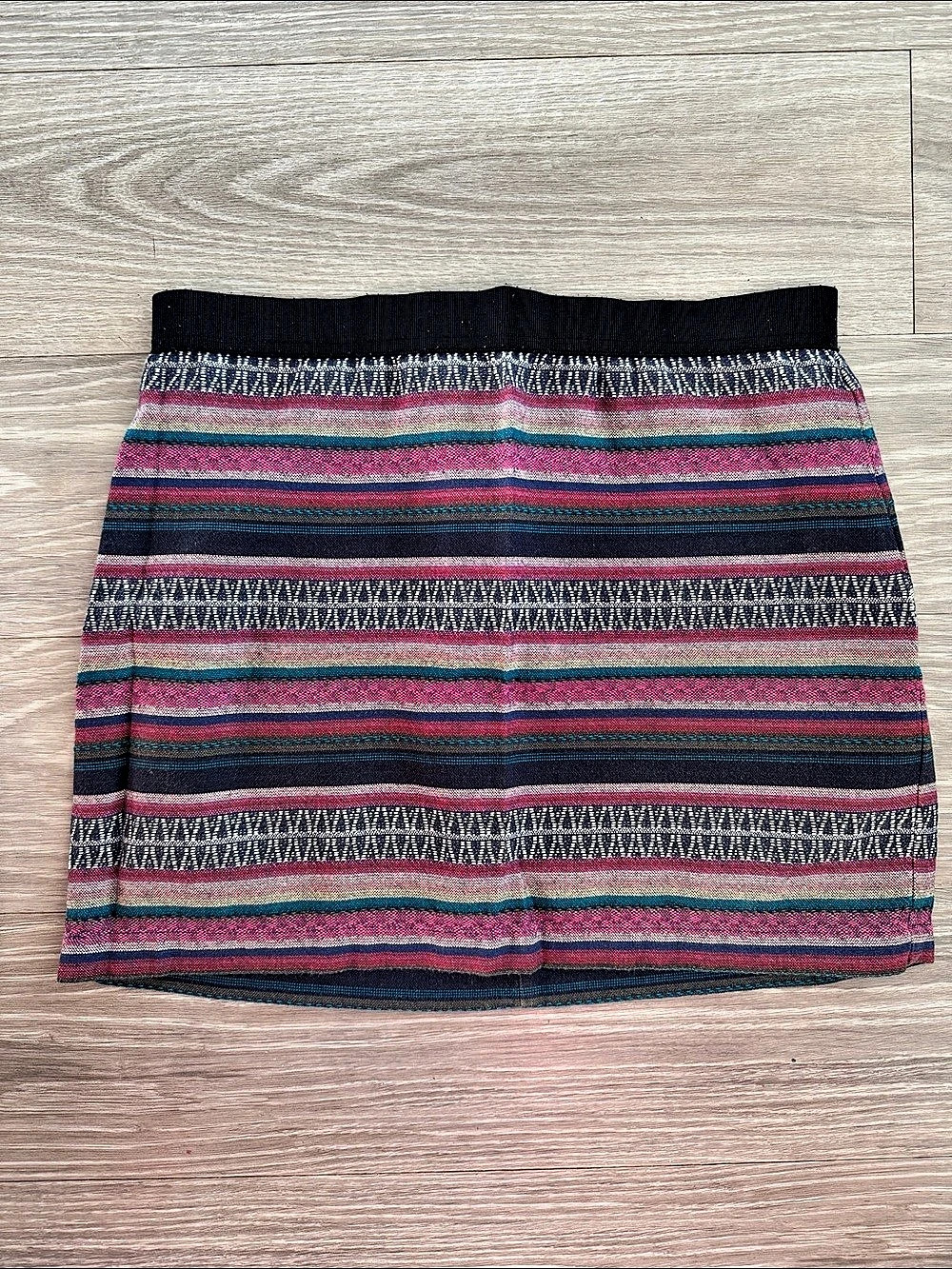 American Eagle Outfitters Striped Mini Skirt Multicolor Size 4